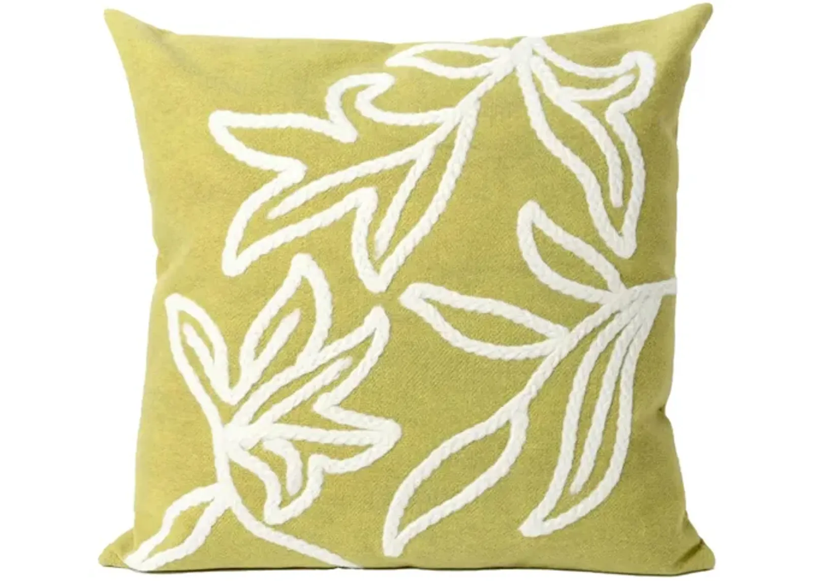 Liora Manne Visions I Windsor Pillow in Lime by Trans-Ocean Import Co Inc