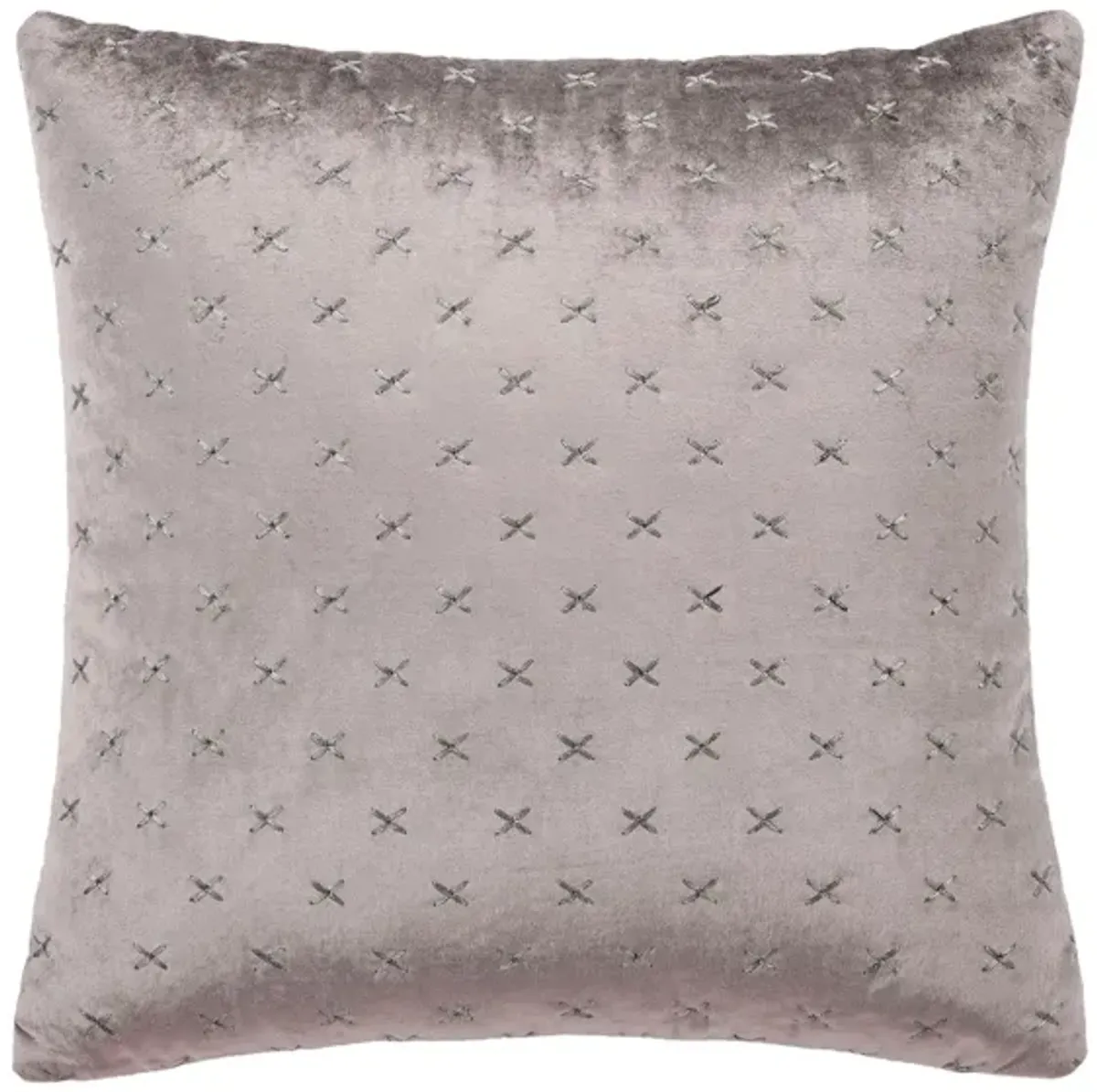 Embellished Deana Accent Pillow in Light Gray by Safavieh