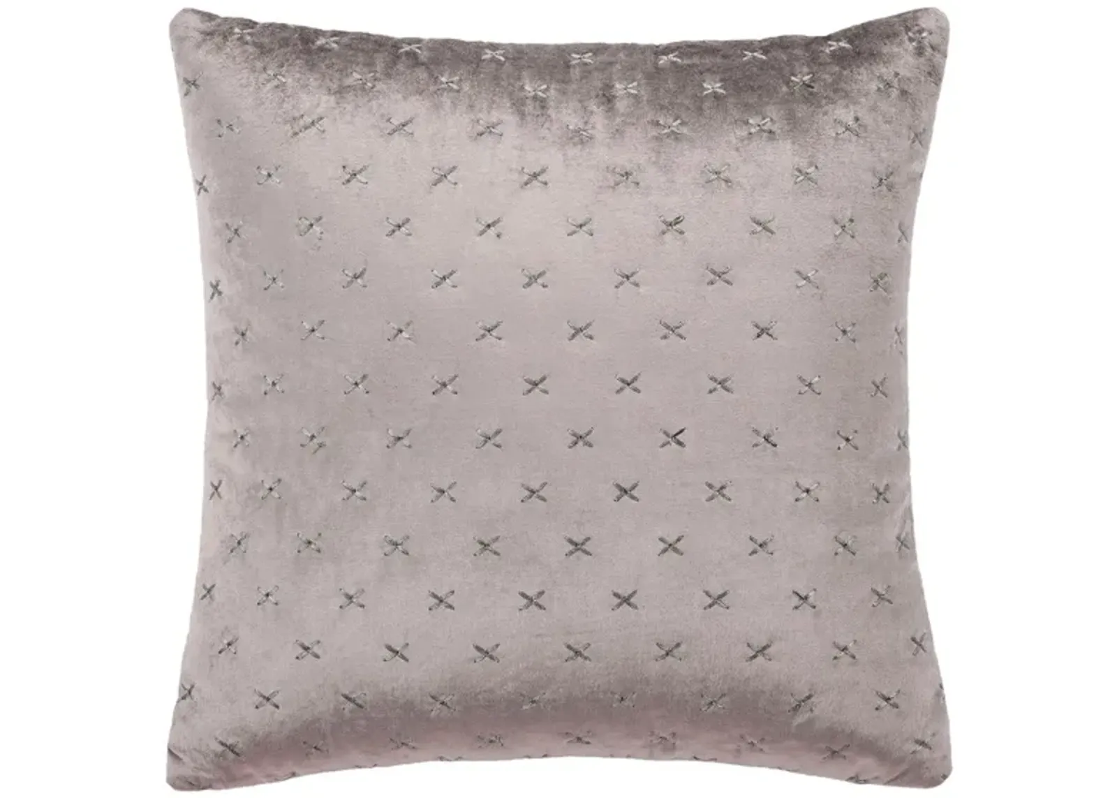 Embellished Deana Accent Pillow in Light Gray by Safavieh