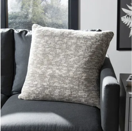 Textures And Weaves Accent Pillow Set - 2 Pc. in Gray/Gold by Safavieh