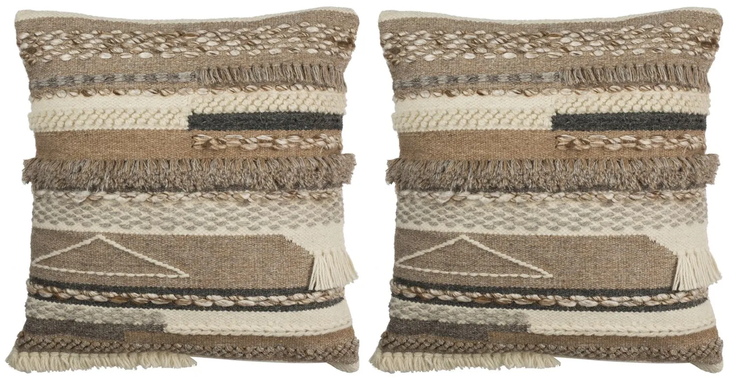 NuClassic Accent Pillow set of 2 in Assorted by Safavieh
