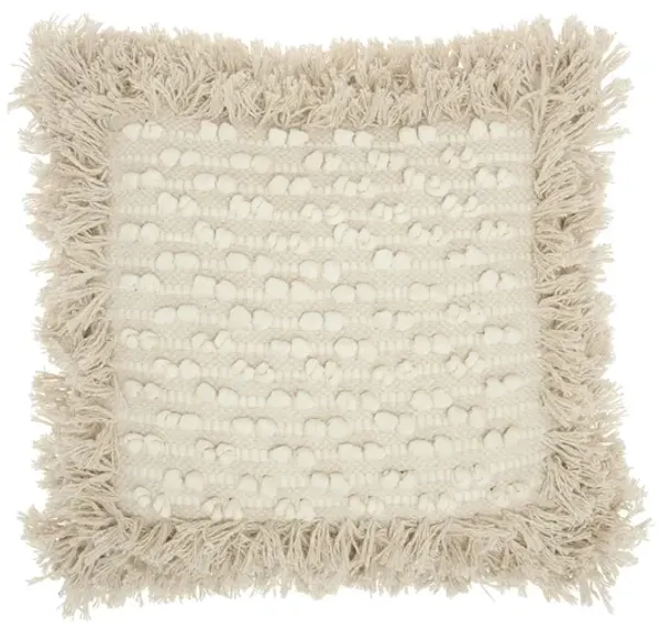 Mina Victory Loop Stripe Center Throw Pillow