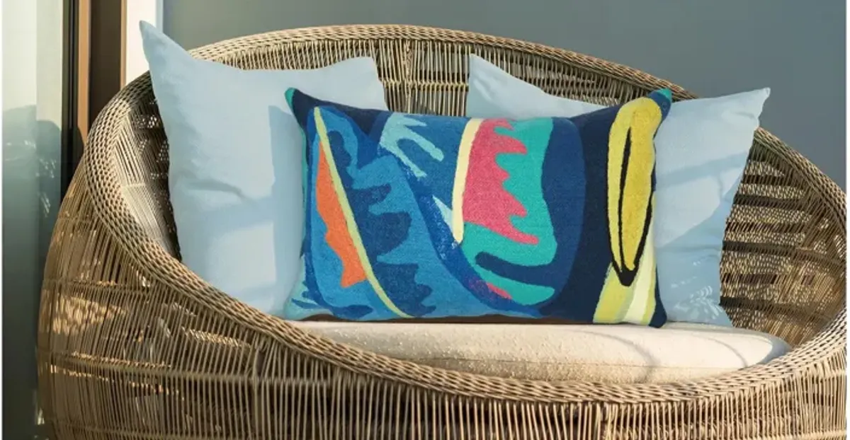 Visions III Banana Plant Accent Pillow