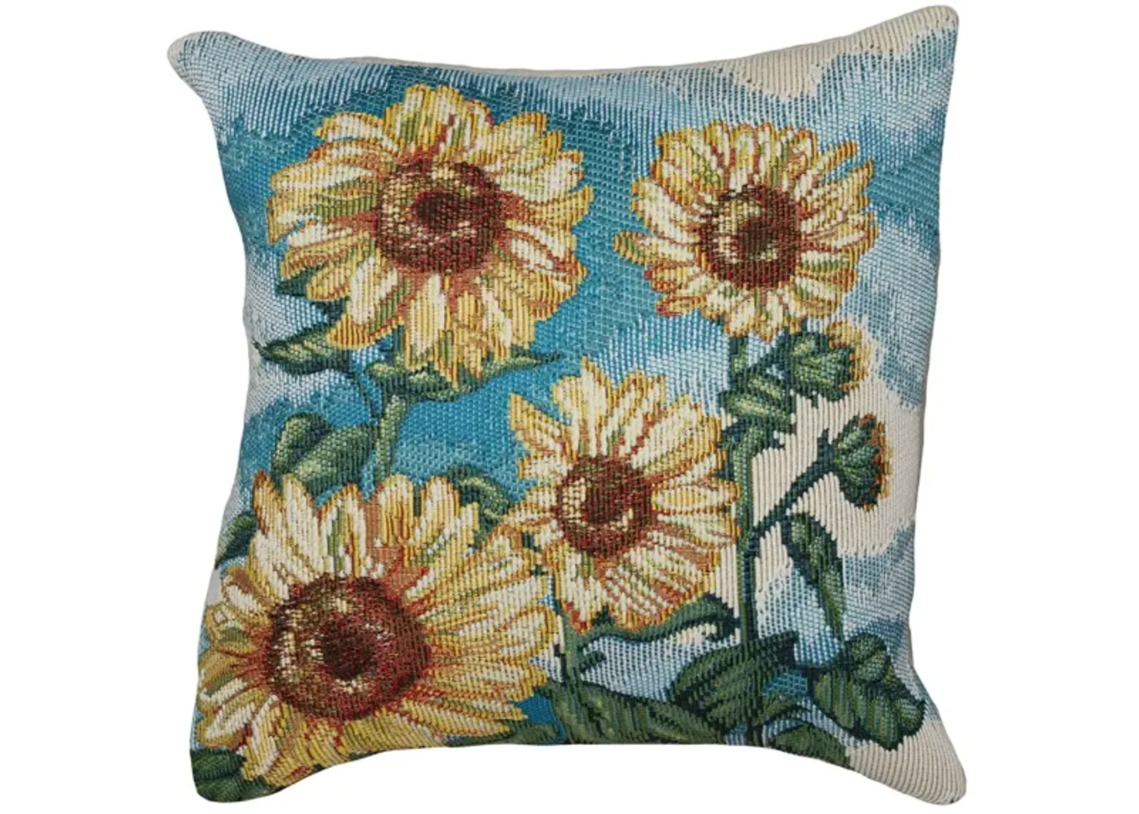 Marina Sunny Day Accent Pillow in Blue by Trans-Ocean Import Co Inc