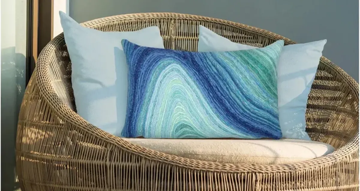 Visions III Ripples Accent Pillow