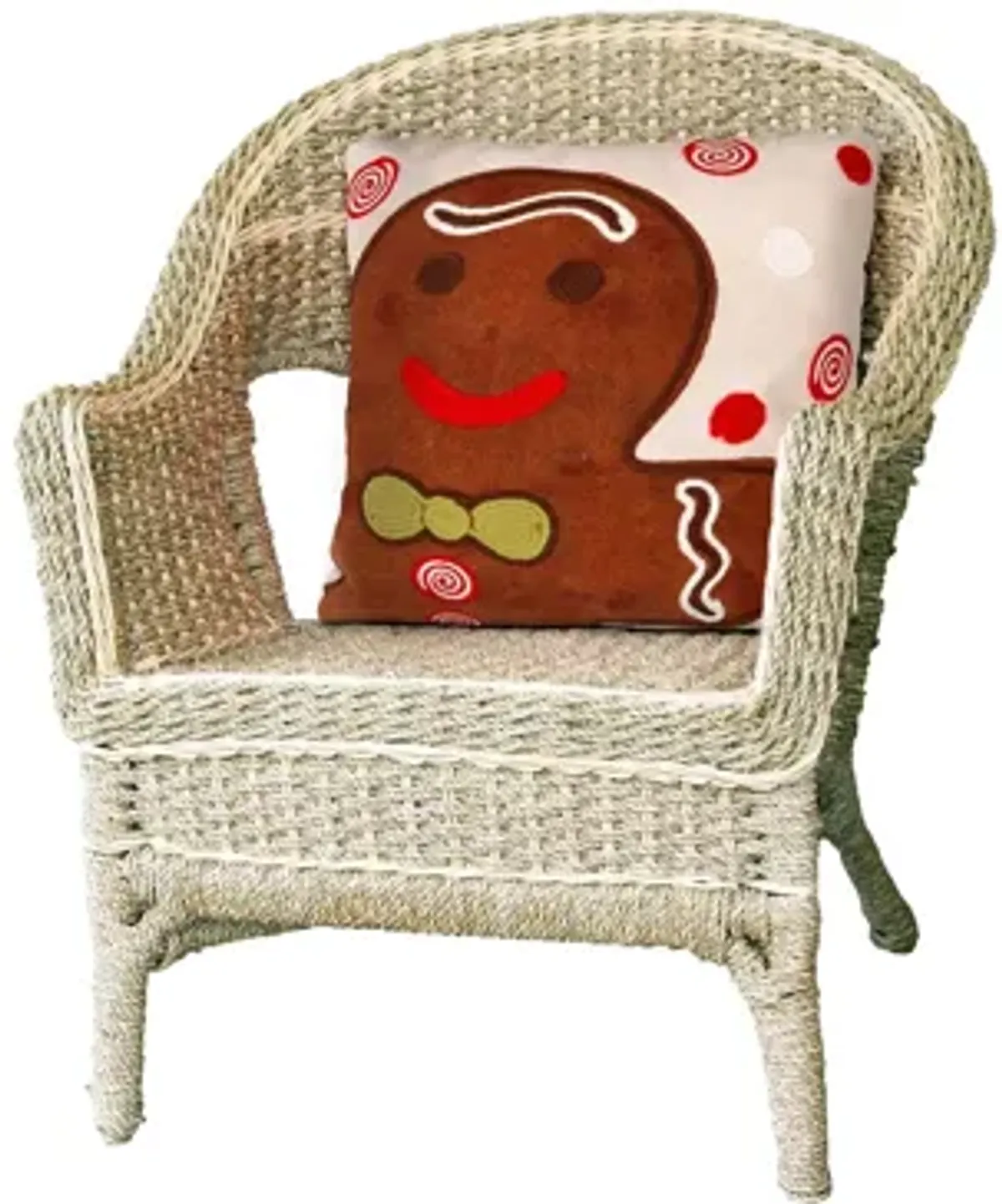 Liora Manne Visions II Gingerbread Pillow