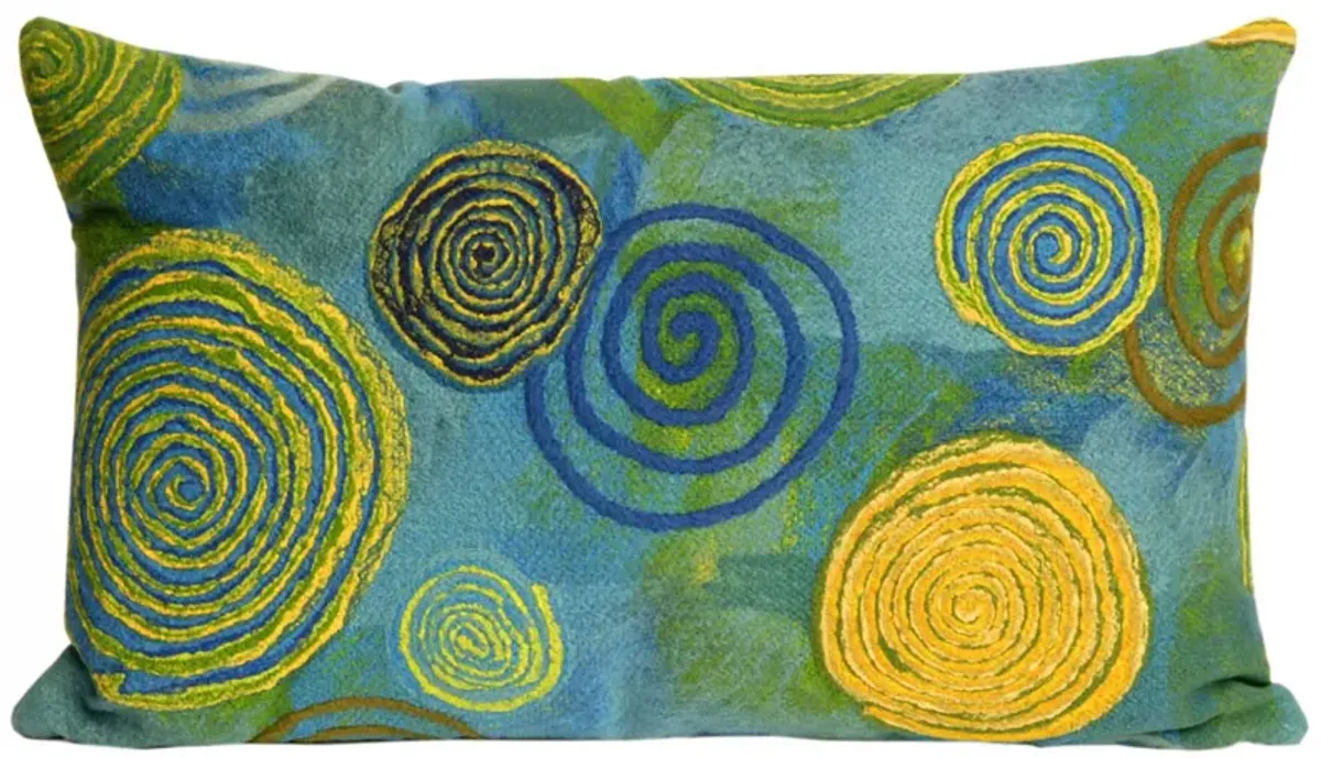 Liora Manne Visions III Graffiti Swirl Pillow