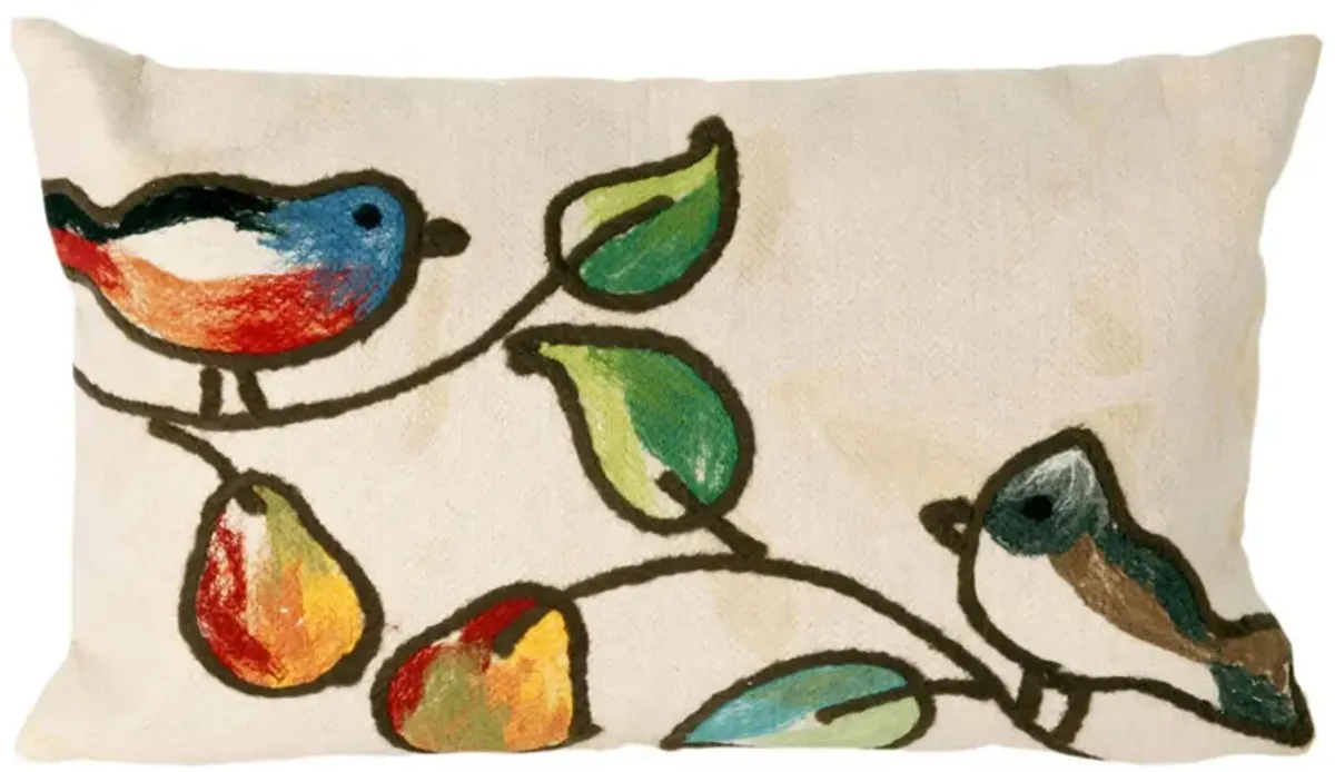 Liora Manne Visions III Song Birds Pillow