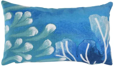 Liora Manne Visions III Reef Pillow in Blue by Trans-Ocean Import Co Inc