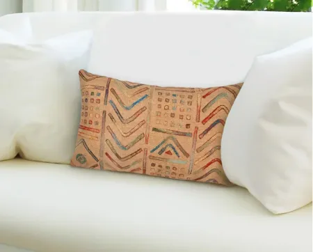 Liora Manne Visions III Bambara Pillow in Multi by Trans-Ocean Import Co Inc