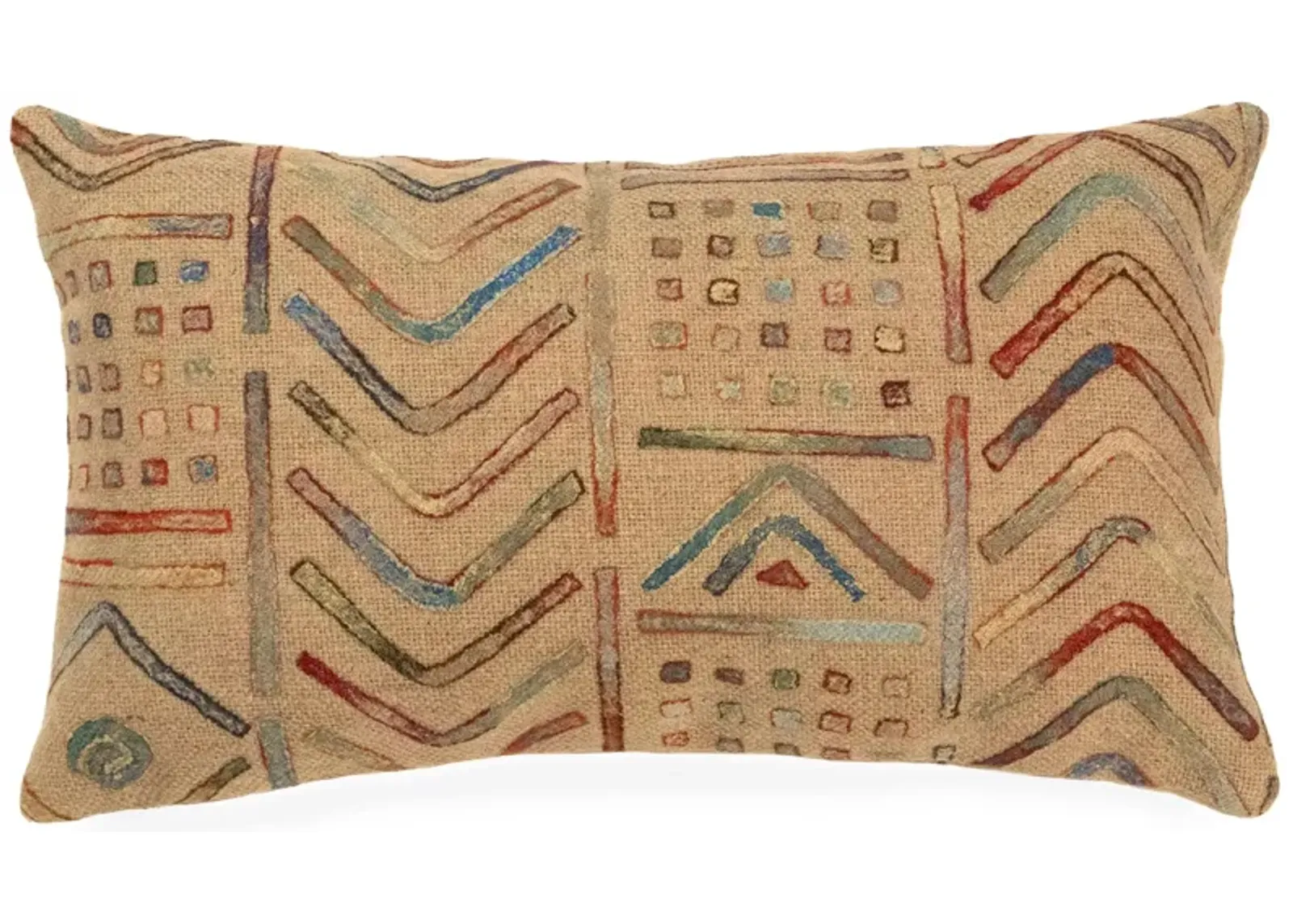 Liora Manne Visions III Bambara Pillow in Multi by Trans-Ocean Import Co Inc