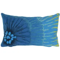 Liora Manne Visions III Cirque Pillow in Blue by Trans-Ocean Import Co Inc