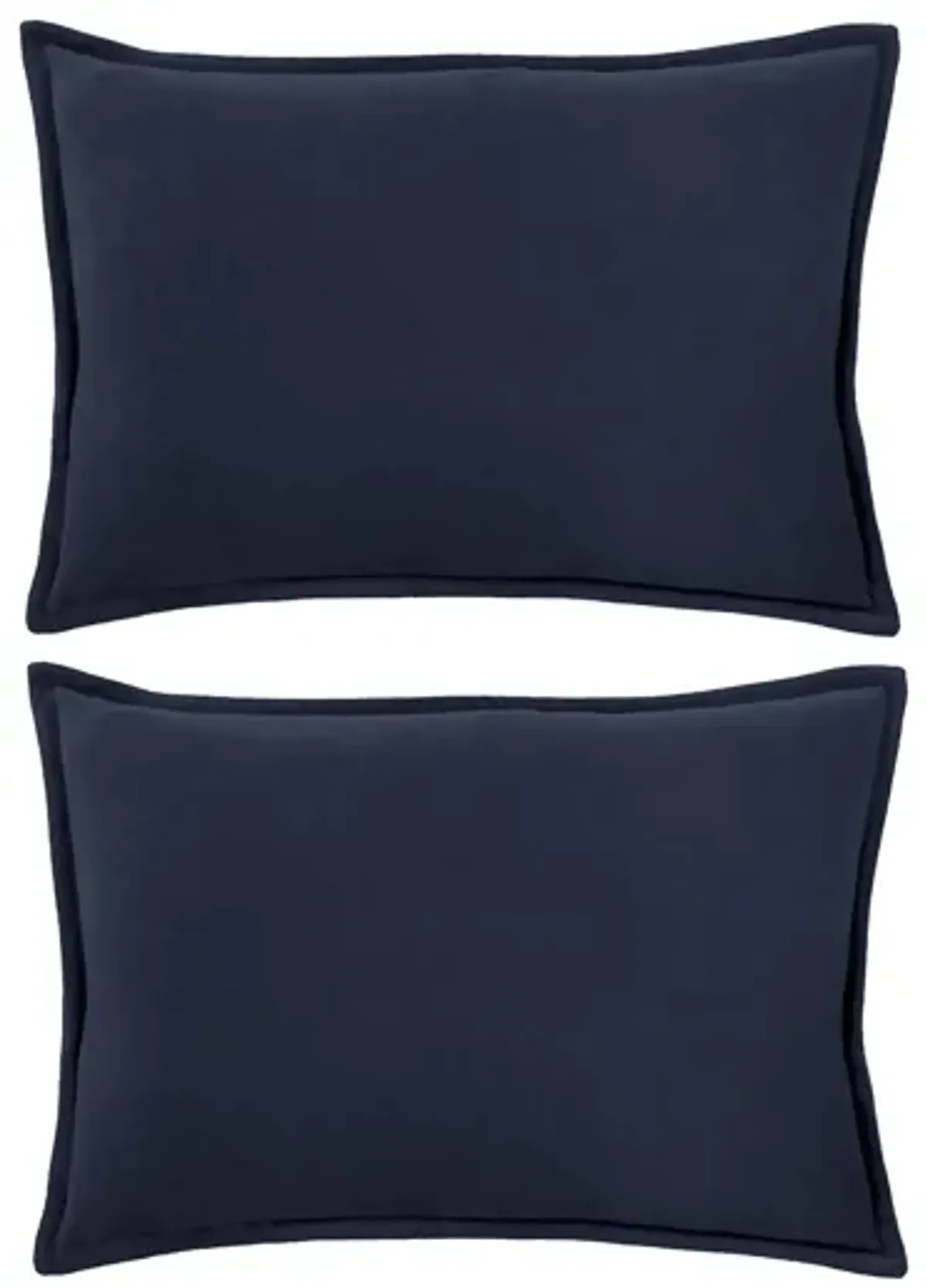 Cotton Velvet 18" Throw Pillow Set - 2 Pc.