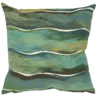 Visions IV Swell Accent Pillow in Seaglass by Trans-Ocean Import Co Inc