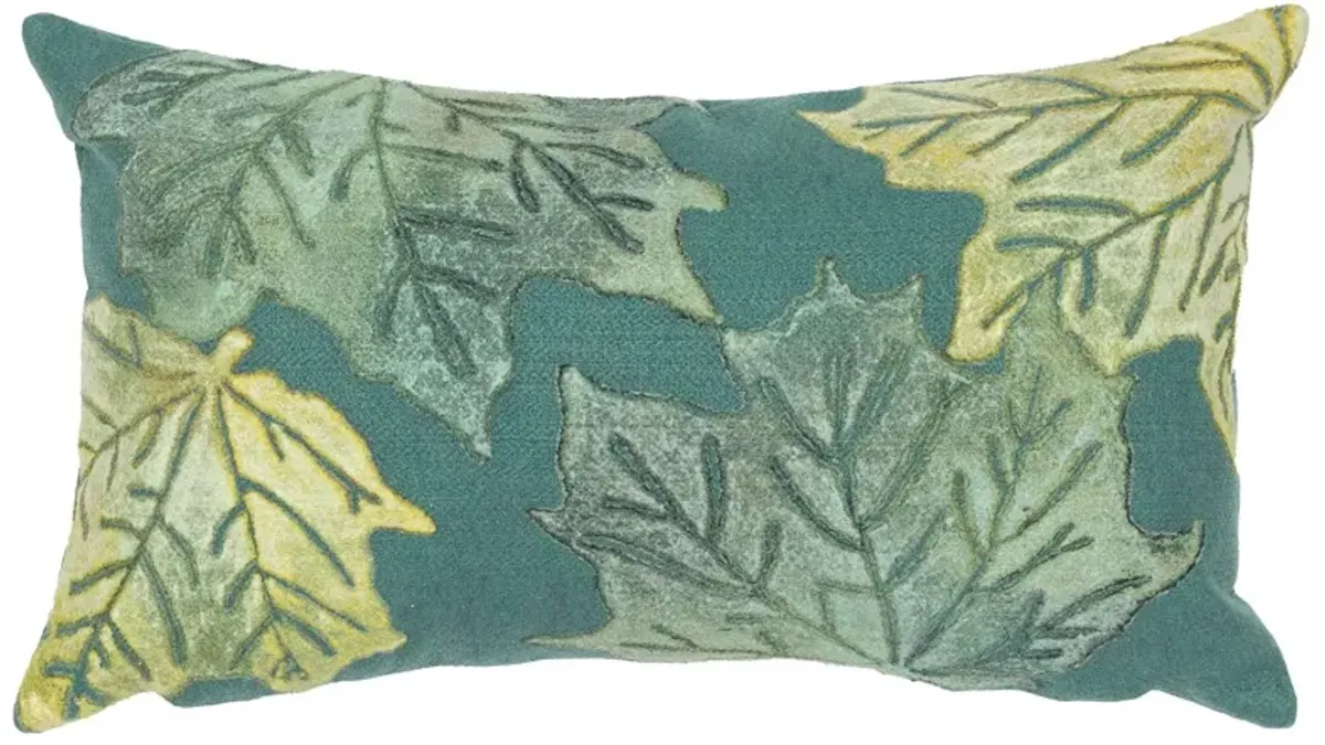 Visions IV Leaf Toss Accent Pillow