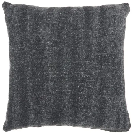 Mina Victory Distress Diamonds Throw Pillow Set - 2 Pc. in Charcoal by Nourison