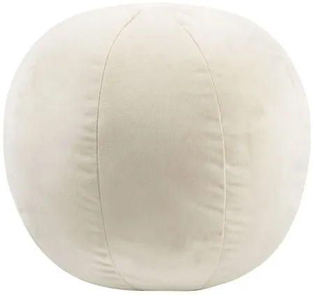 Boba Velvet Pillow in Cream by Tov Furniture