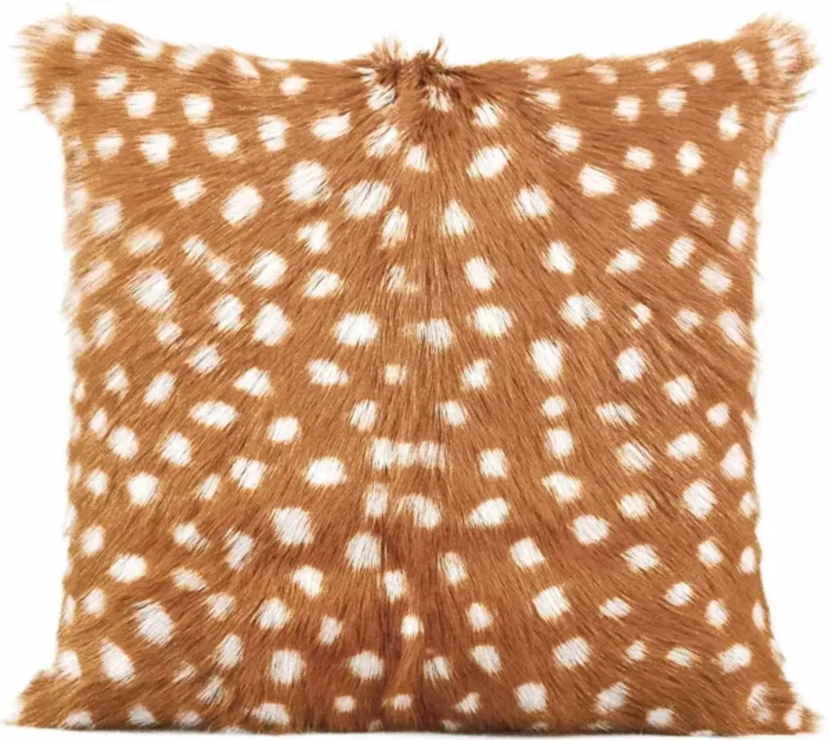 Amber Goatskin Pillow