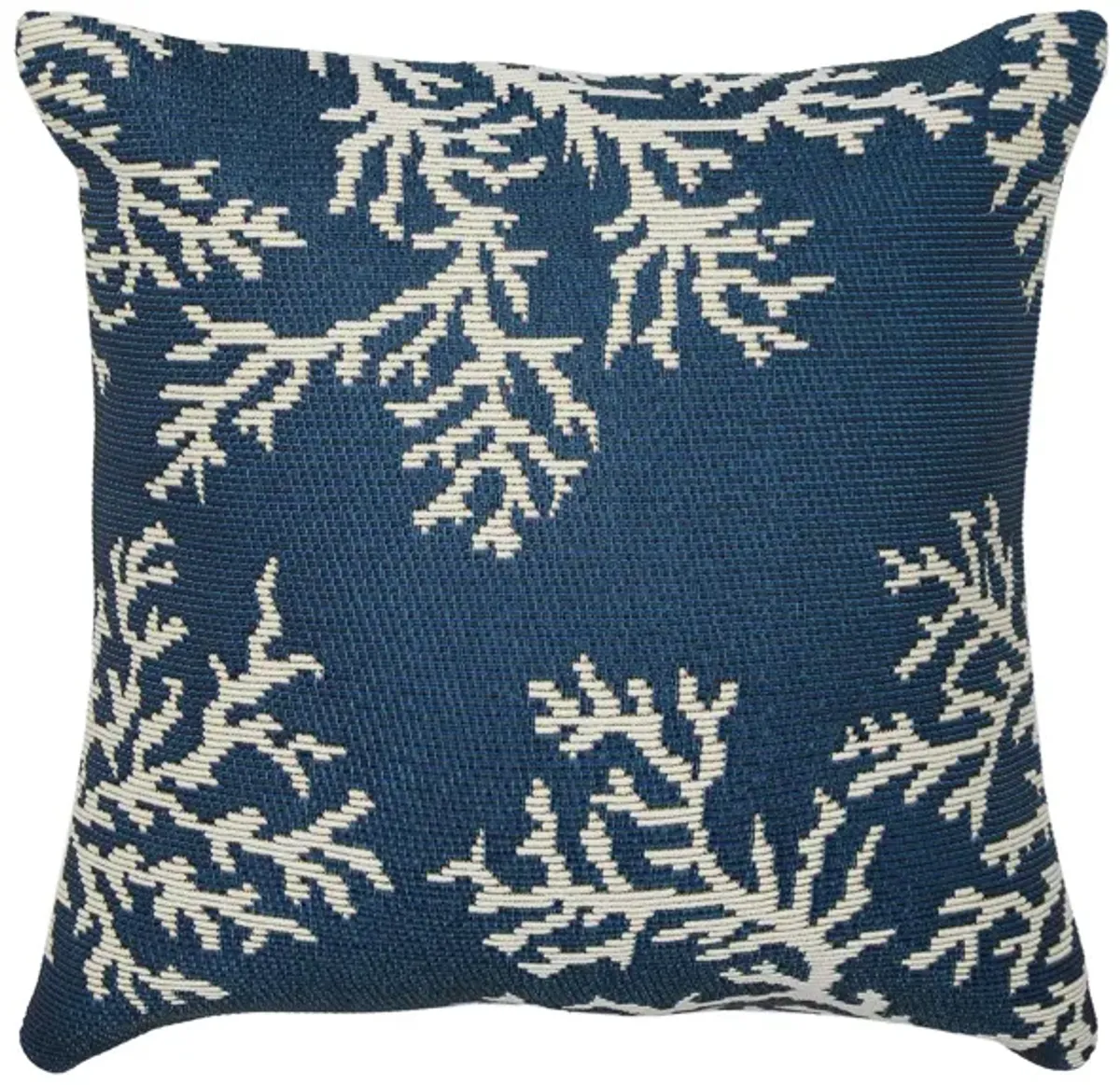 Marina Coral Edge Accent Pillow