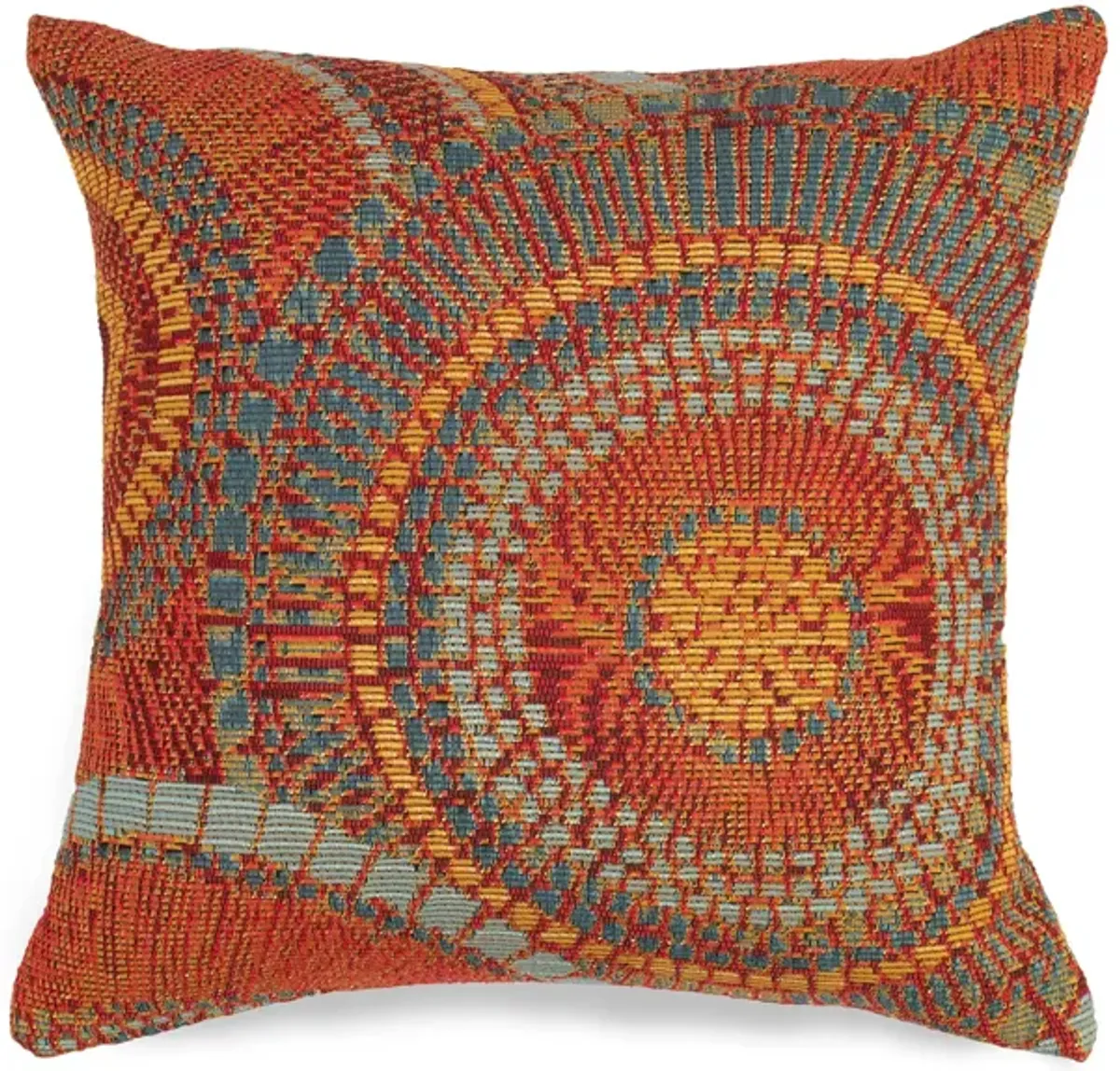 Marina Circles Indoor/Outdoor Pillow