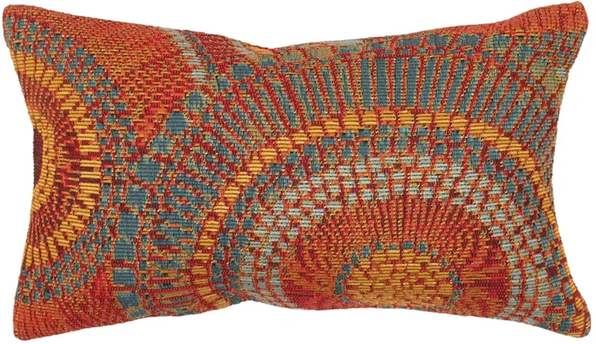Marina Circles Indoor/Outdoor Pillow