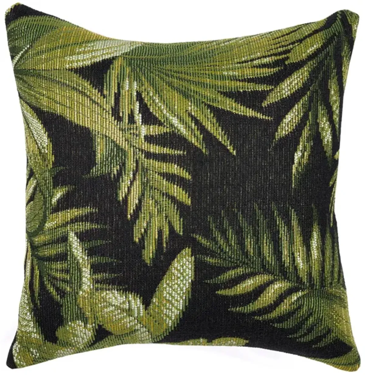 Marina Jungle Leaves Indoor/Outdoor Pillow