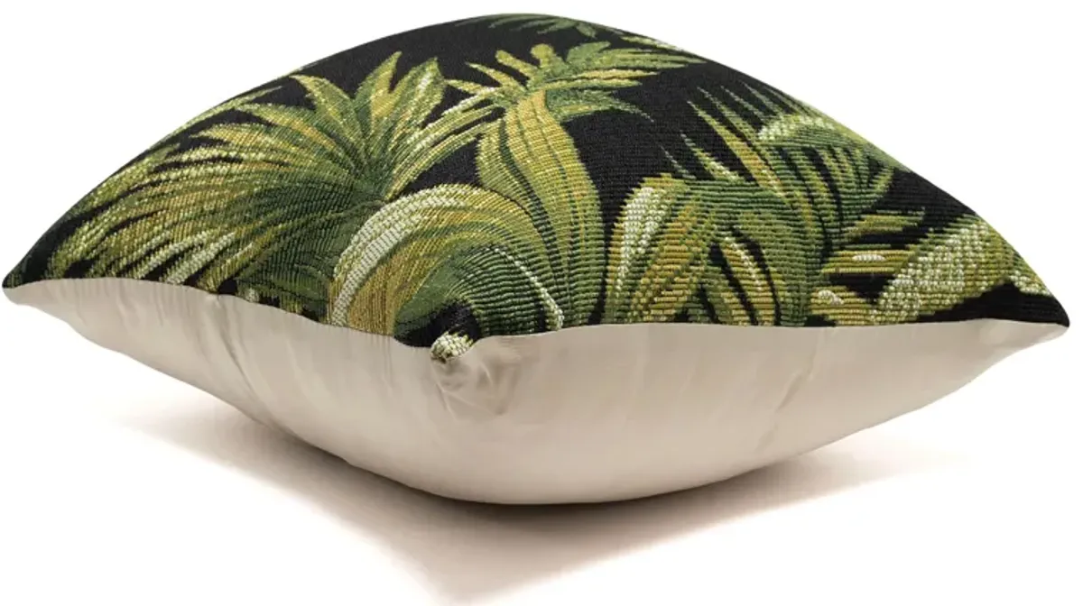 Marina Jungle Leaves Indoor/Outdoor Pillow