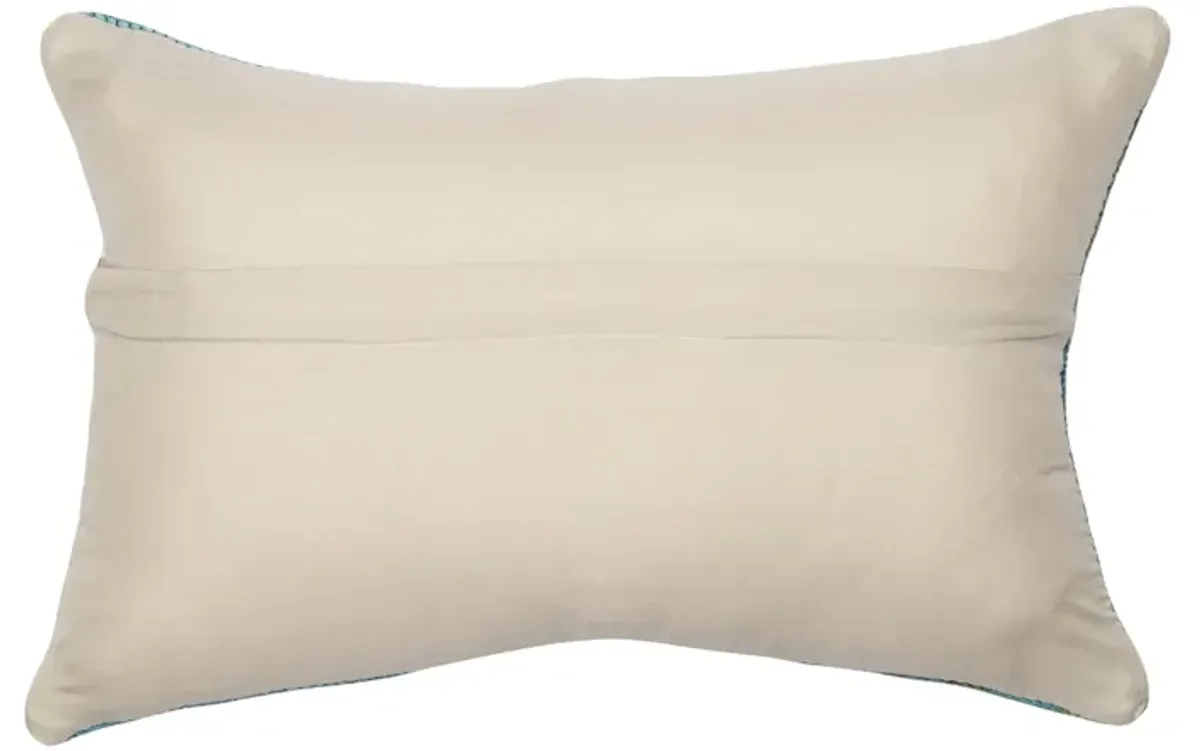 Marina Palm Border Indoor/Outdoor Pillow