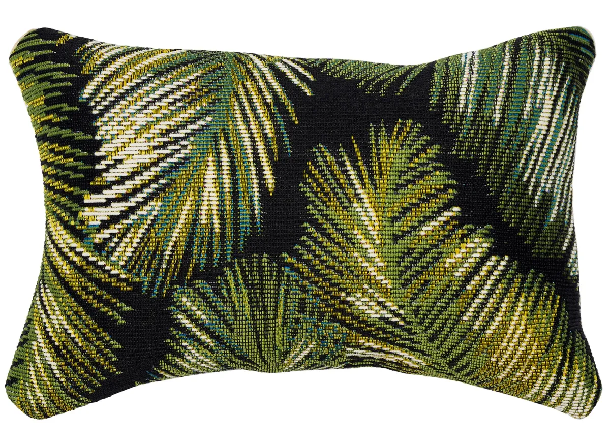 Marina Palm Border Indoor/Outdoor Pillow