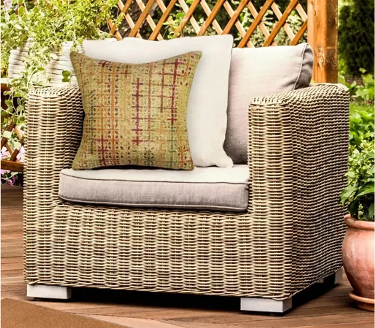 Marina Sienna Indoor/Outdoor Pillow