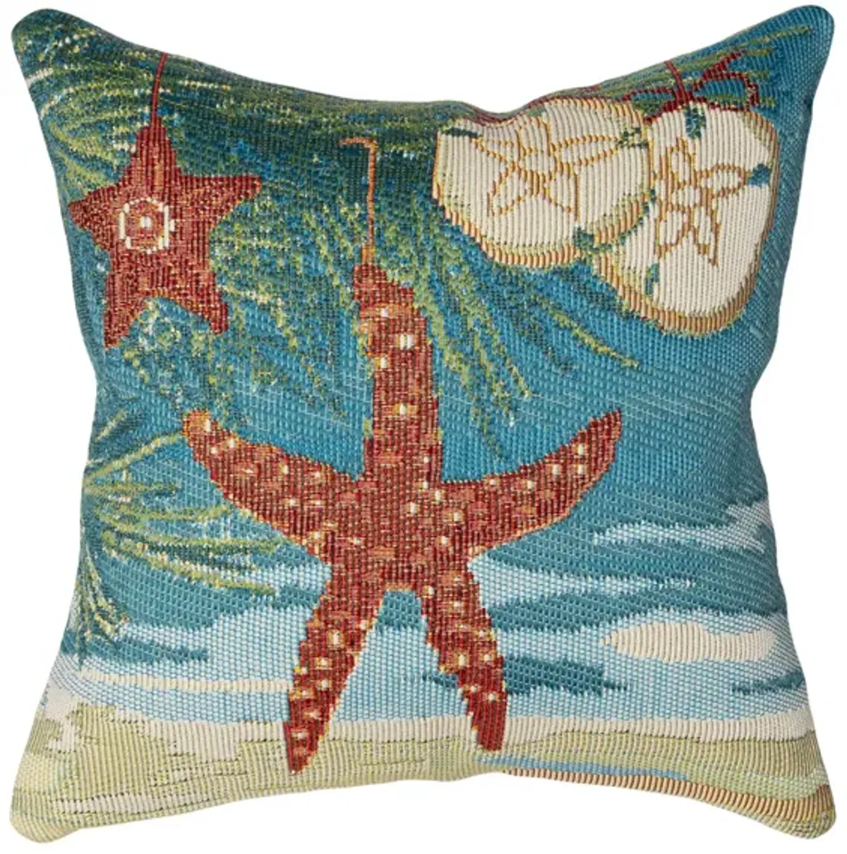 Marina Coastal Ornaments Indoor/Outdoor Pillow