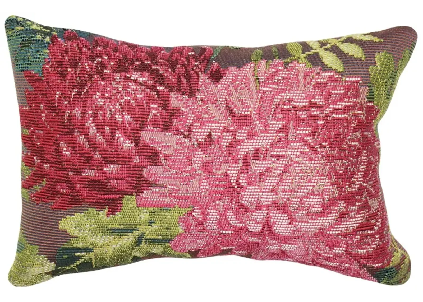 Marina Mums Accent Pillow in Fuchsia by Trans-Ocean Import Co Inc