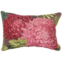 Marina Mums Accent Pillow in Fuchsia by Trans-Ocean Import Co Inc