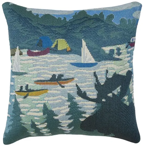 Marina Lake Life Accent Pillow