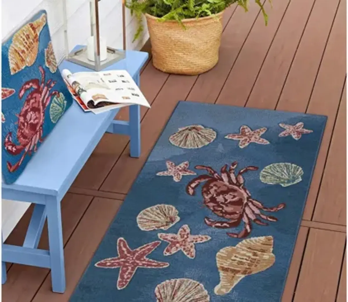 Marina Shell We Dance Accent Pillow