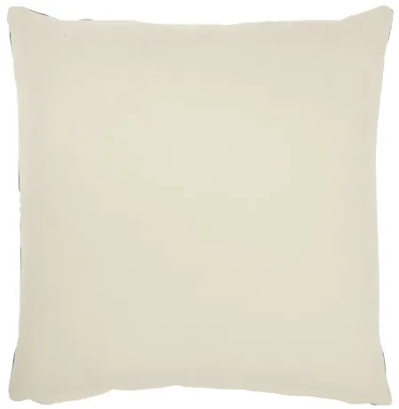 Leaf Throw Pillow in Navy by Nourison