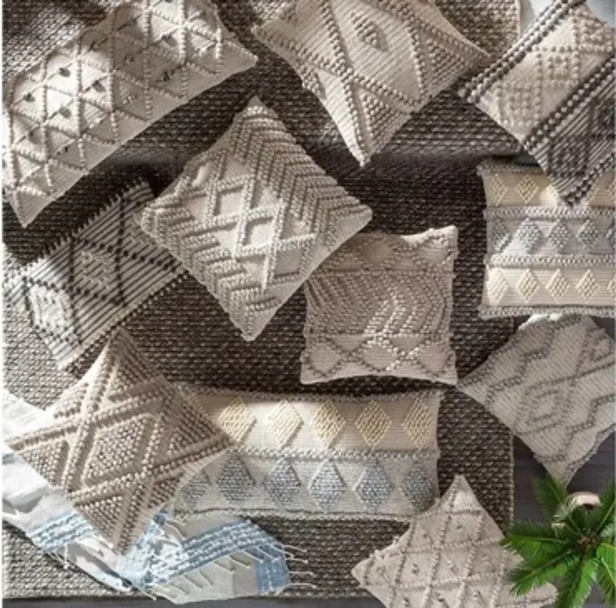 Anders 18" Poly Filled Throw Pillow