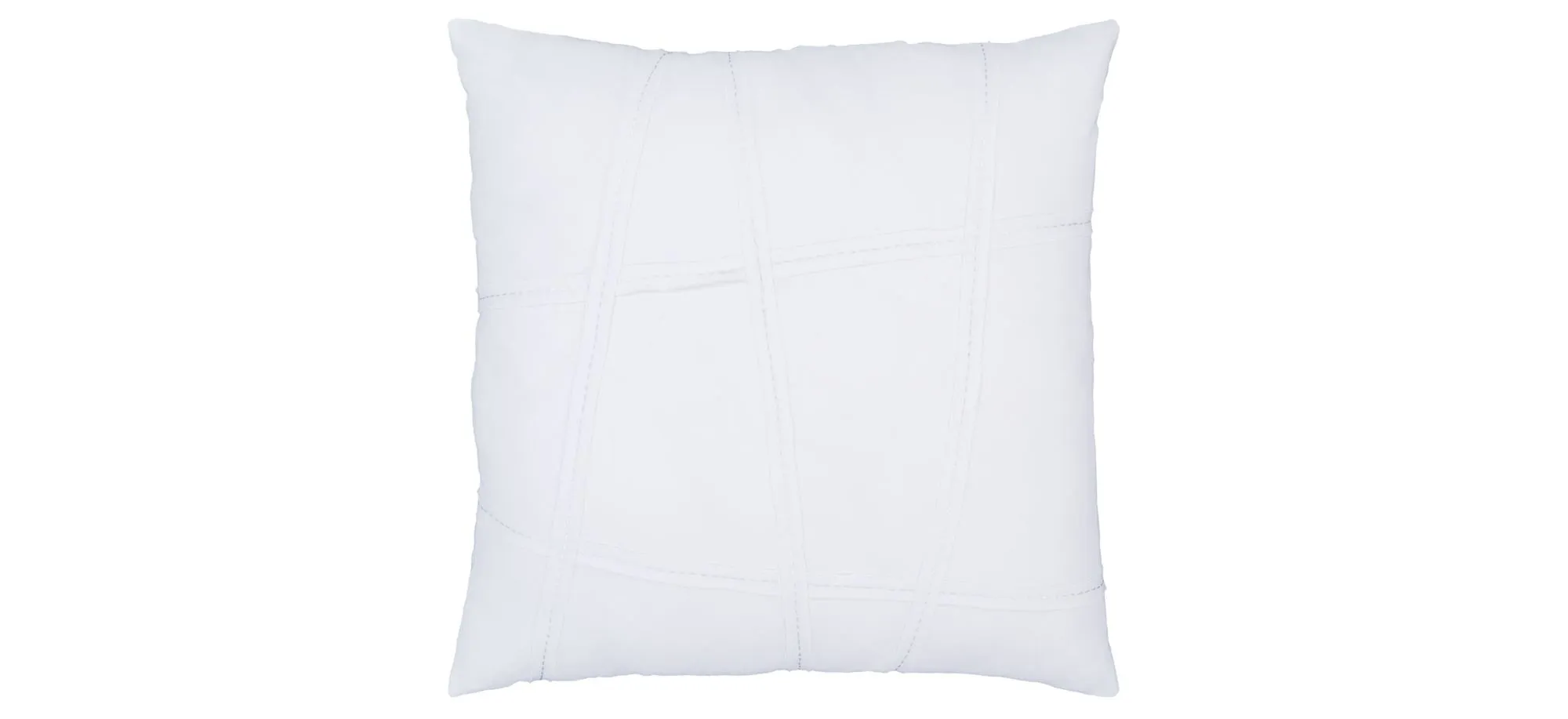 Haru Throw Pillow in White by Surya