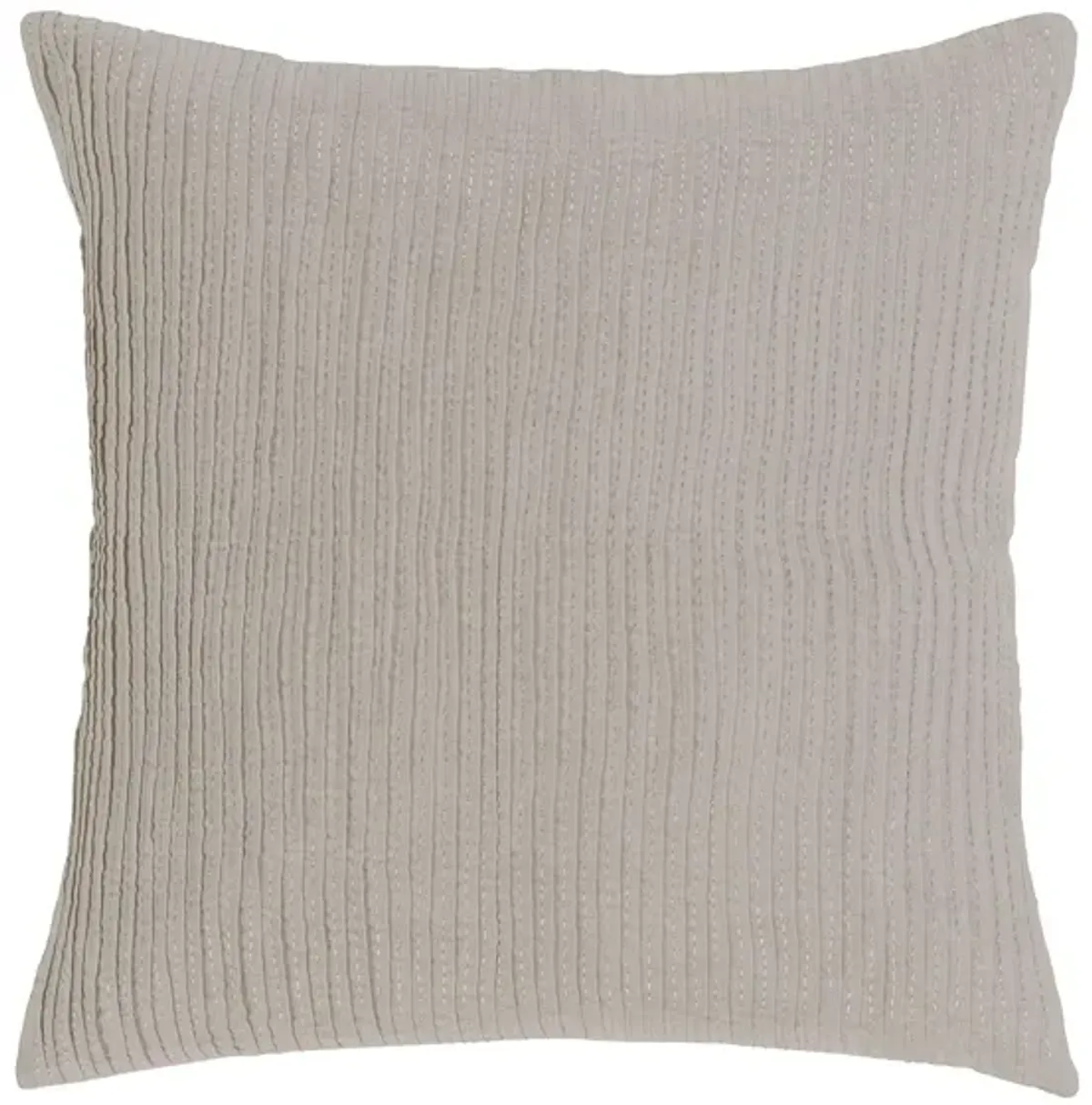 Upton Throw Pillow in Beige by Surya