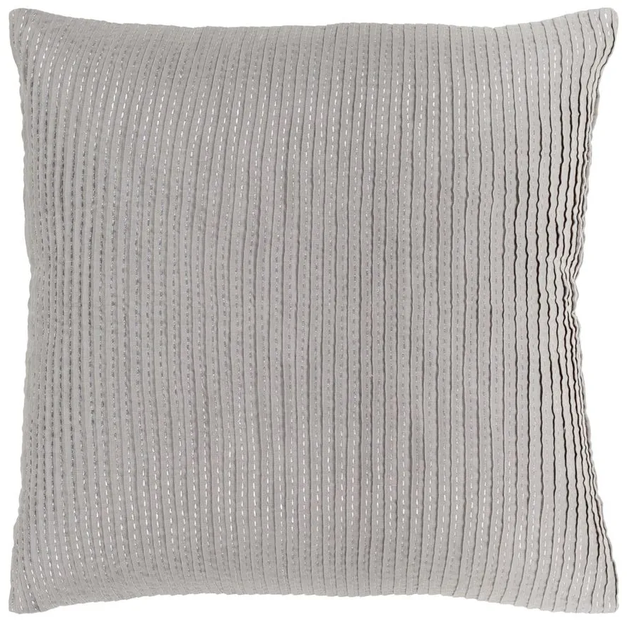Upton Throw Pillow in Gray by Surya