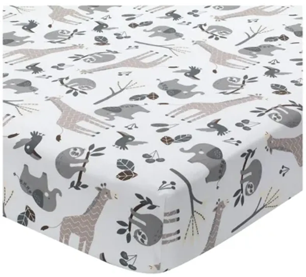 Baby Jungle 4-Piece Crib Bedding Set