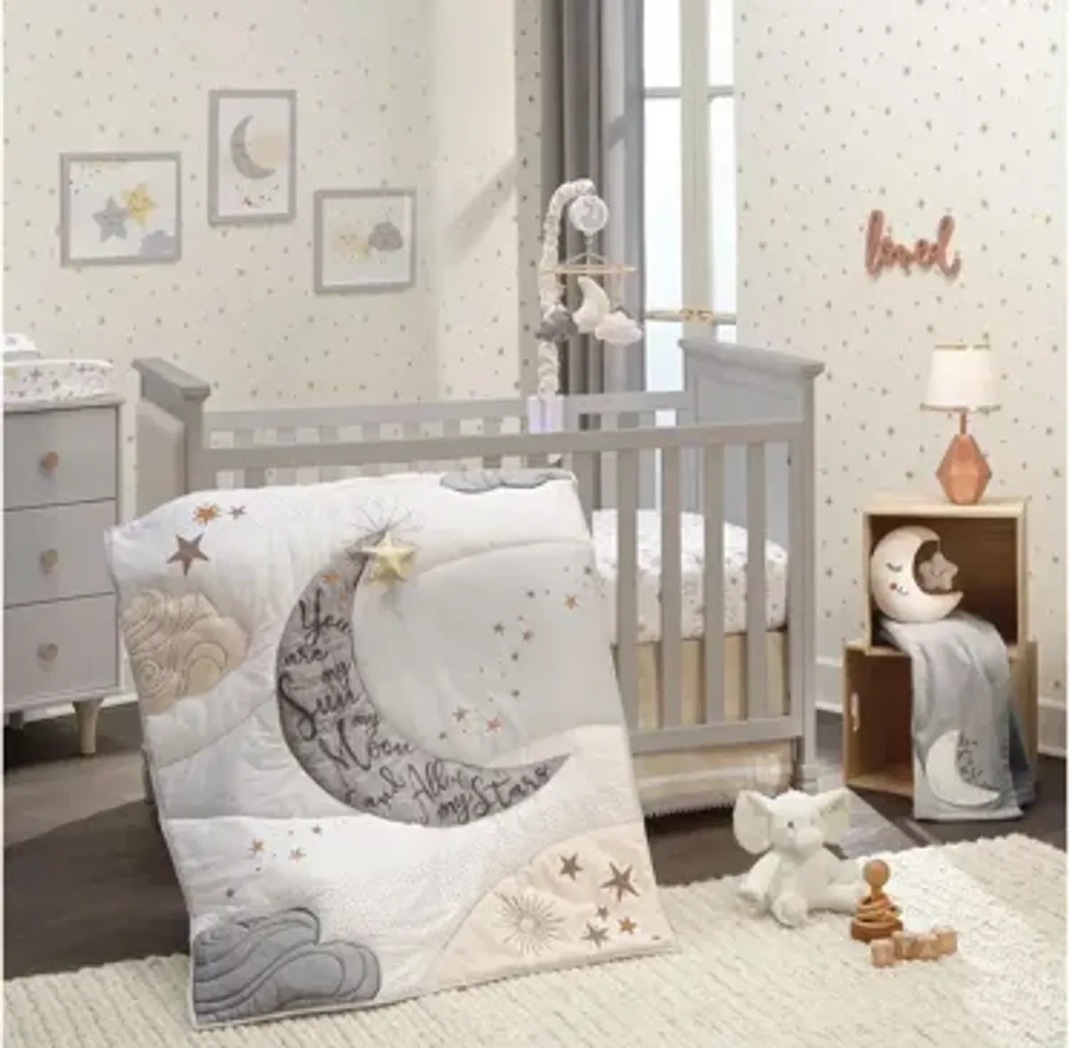 Goodnight Moon 3-Piece Crib Bedding Set