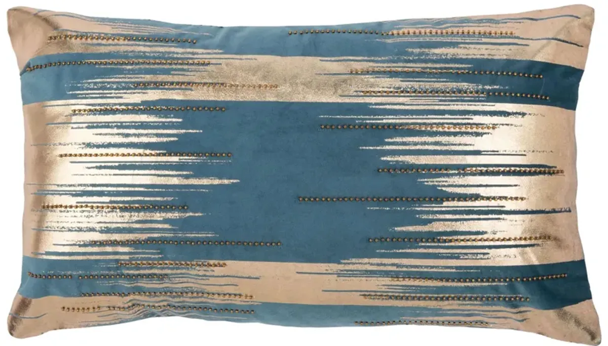 Metallic Throw Pillow