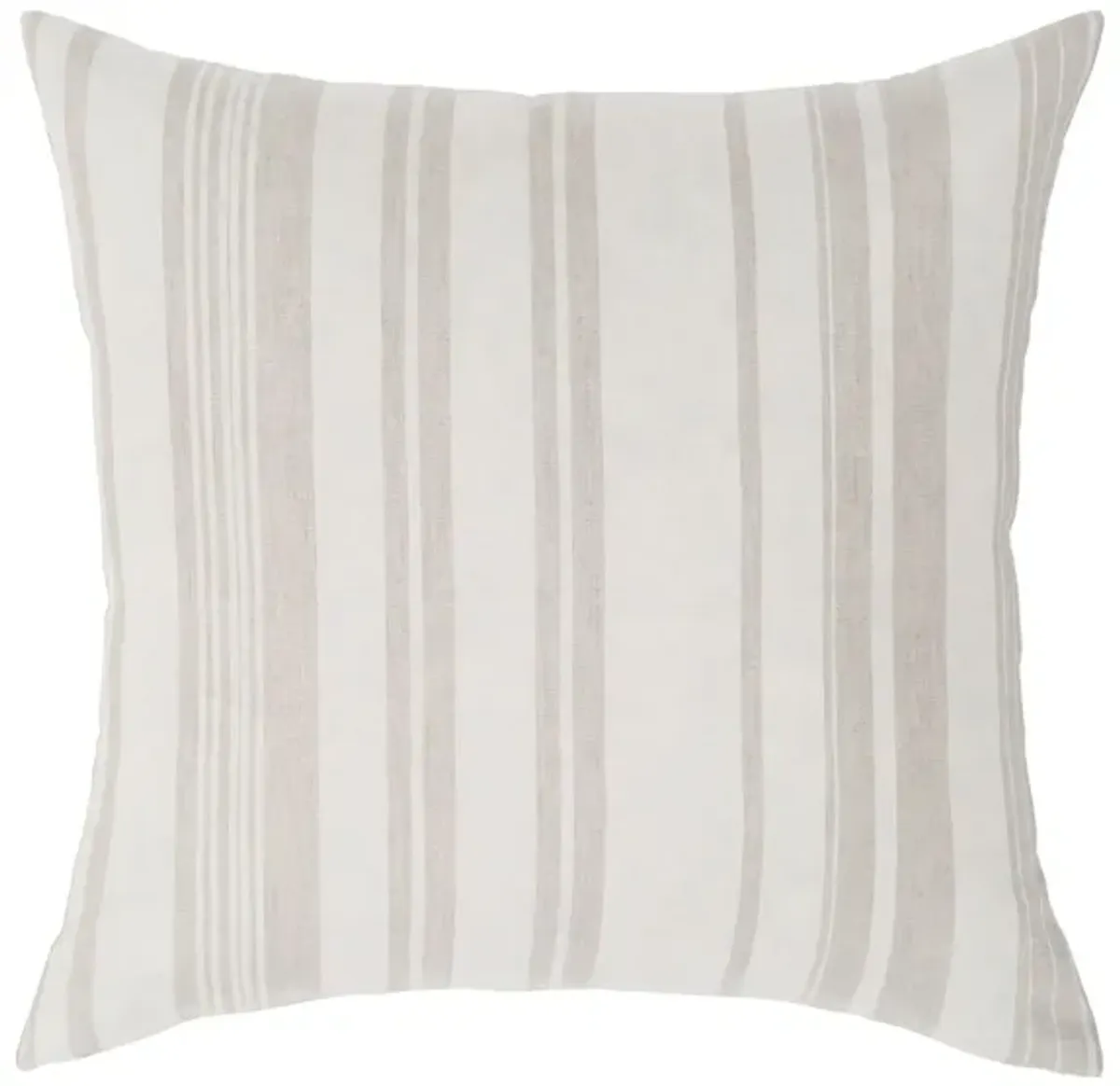 Baris 18" Poly Filled Throw Pillow in Ivory, Beige by Surya