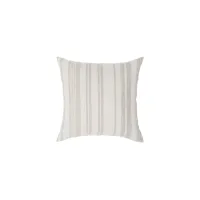 Baris 18" Poly Filled Throw Pillow in Ivory, Beige by Surya