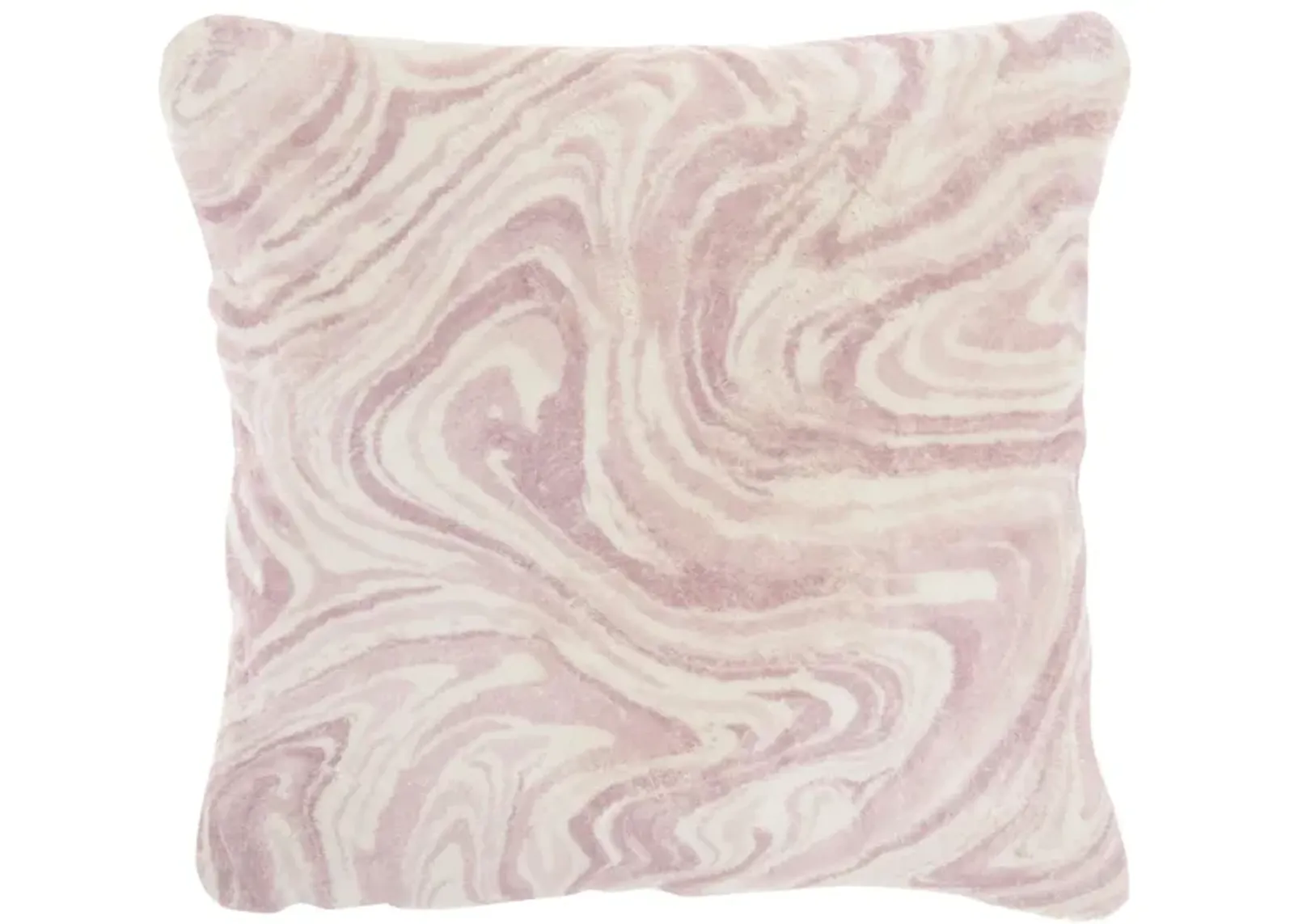 Abstract Throw Pillow in Blush by Nourison