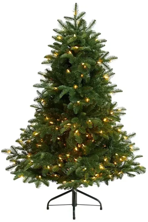 4' Pre-Lit South Carolina Spruce Artificial Tree