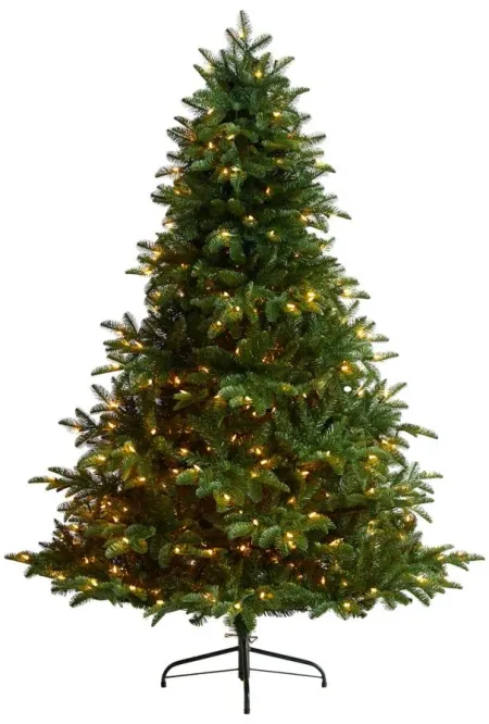 6' South Carolina Spruce Artificial Tree in Green by Bellanest