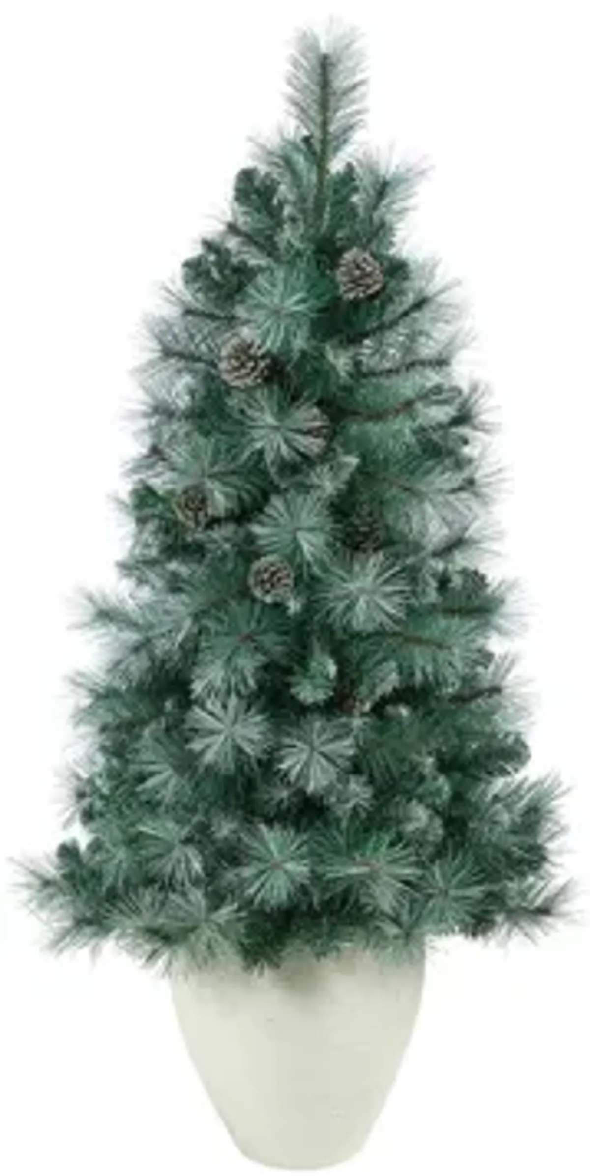 50" Pre-Lit Frosted Tip British Columbia Mountain Pine Artificial Tree