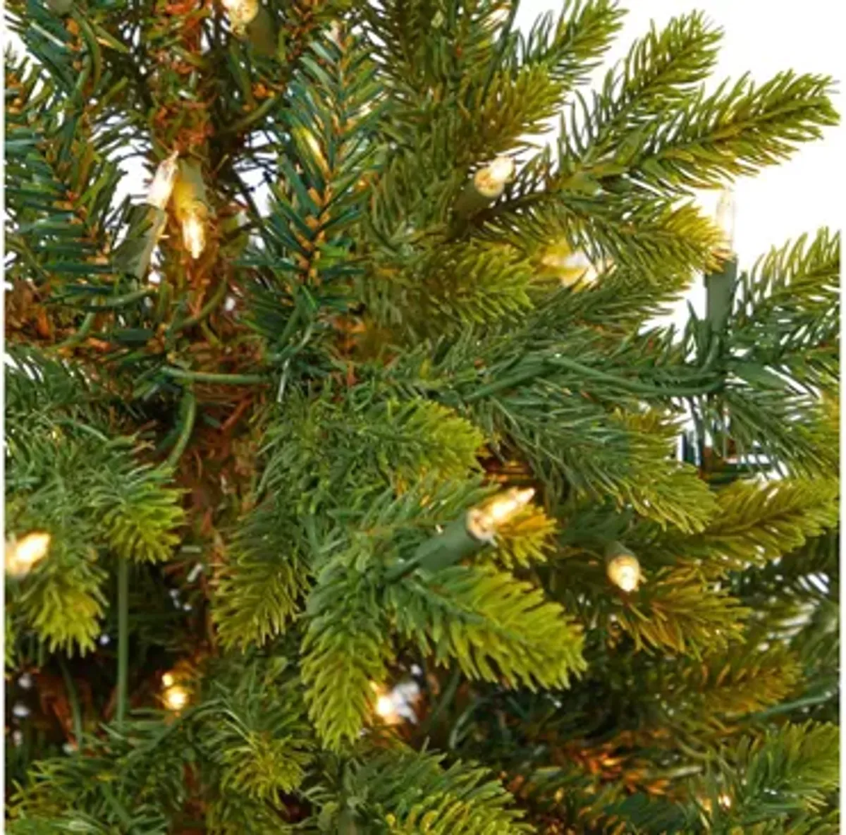 3.5' Pre-Lit North Carolina Fir Artificial Tree